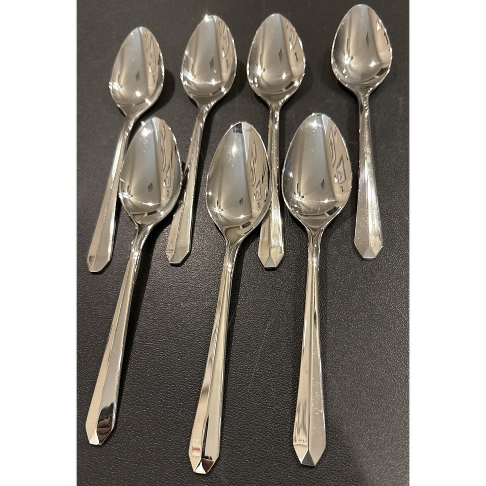 Imperial International Status Korea Soup Spoon Spoons Stainless Steel‎ Set Of 7